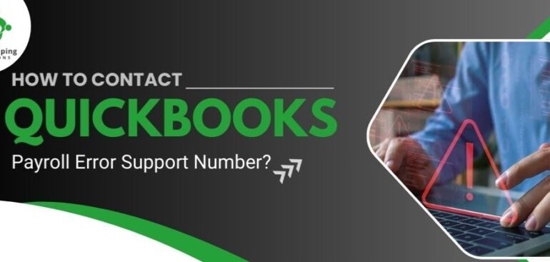 QuickBooks Payroll Error Support Number